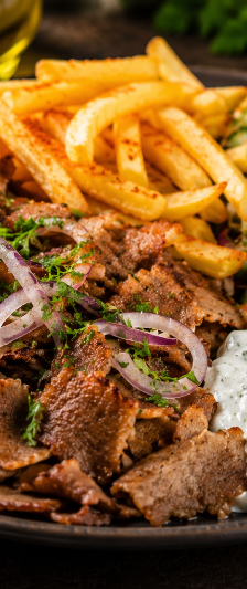 7 Drehspieß-Teller
