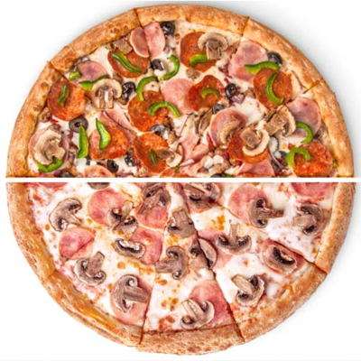 Large Half n Half